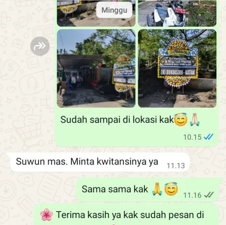 Pengiriman Papan Bunga Duka Cakung Barat