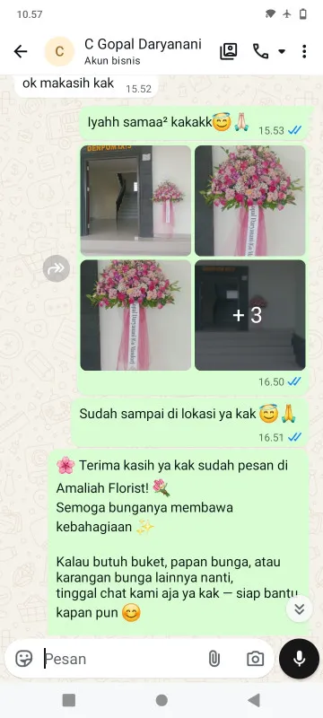 Pengiriman Karangan Bunga Cakung Barat