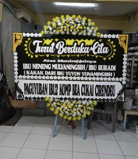 Papan Bunga Duka Cakung Barat