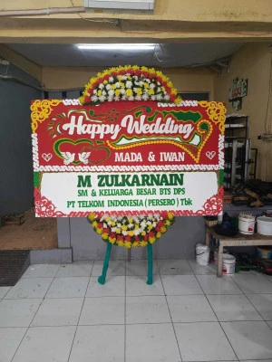 Papan Bunga di Cakung Barat