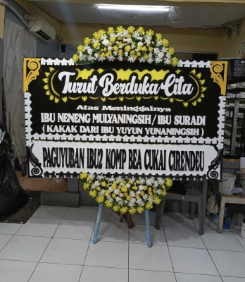 Papan Bunga di Cakung Barat